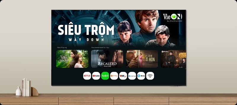 Smart tivi Mini LED Samsung AI 4K 50 inch UA50M70HA 
