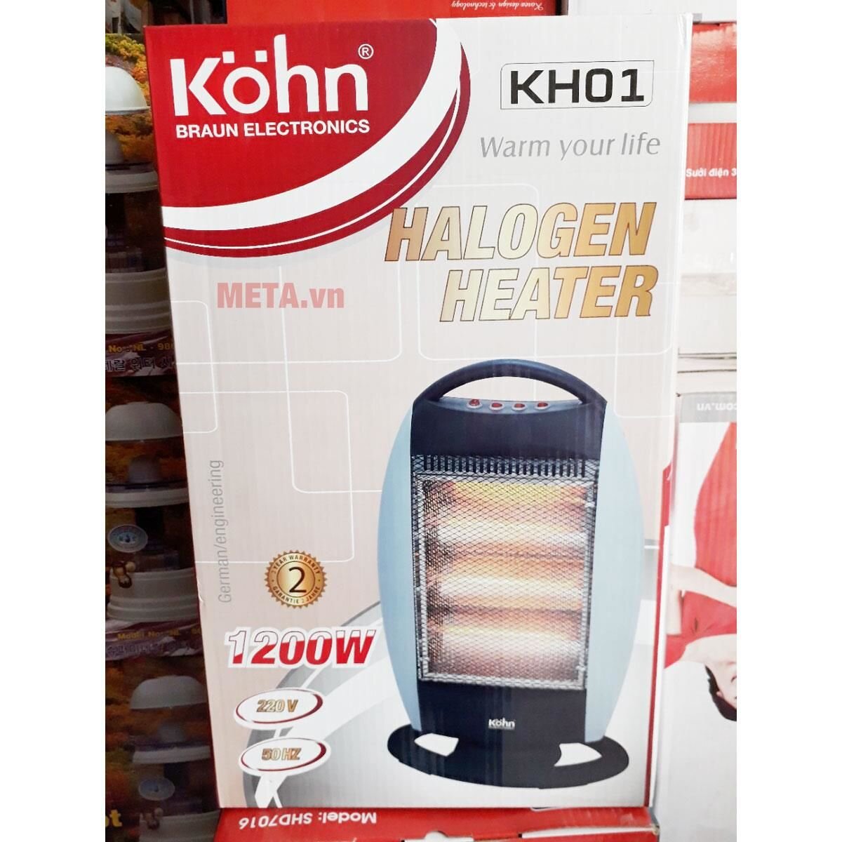 Đèn sưởi halogen Braun Kohn KH01