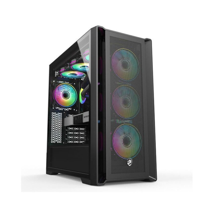 Vỏ Case VITRA TITAN R230 Elite E-ATX Black ( EATX/Màu đen/Rad 360) 