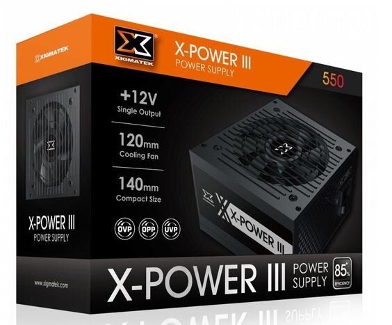 Nguồn máy tính Xigmatek X-Power III 550 (Ảnh 1)