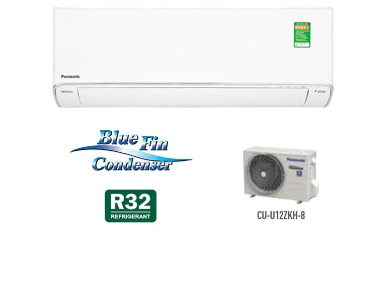 Điều hòa Panasonic Inverter 12000 BTU 1 chiều CU/CS-U12ZKH-8 gas R-32
