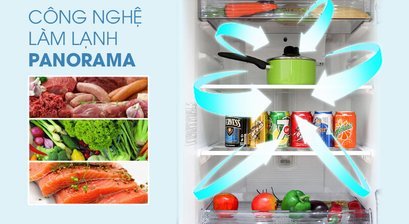 Tủ lạnh Panasonic 234 lít NR-BL267PSVN Tủ lạnh Panasonic 234 lít NR-BL267PSVN