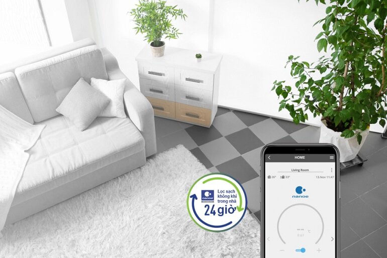 Điều hòa Panasonic Inverter 9000 BTU 2 chiều CU/CS-YZ9XKH-8 gas R-32