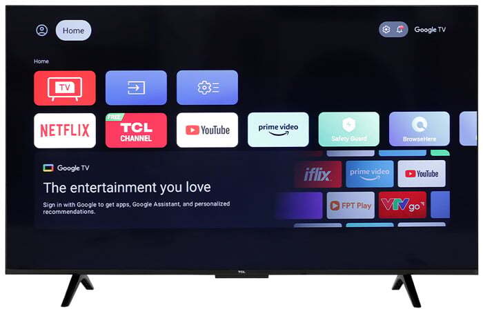 Google TV TCL 4K 50 inch 50P79B Google TV TCL 4K 50 inch 50P79B