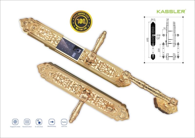 Khóa vân tay Kassler KL-999
