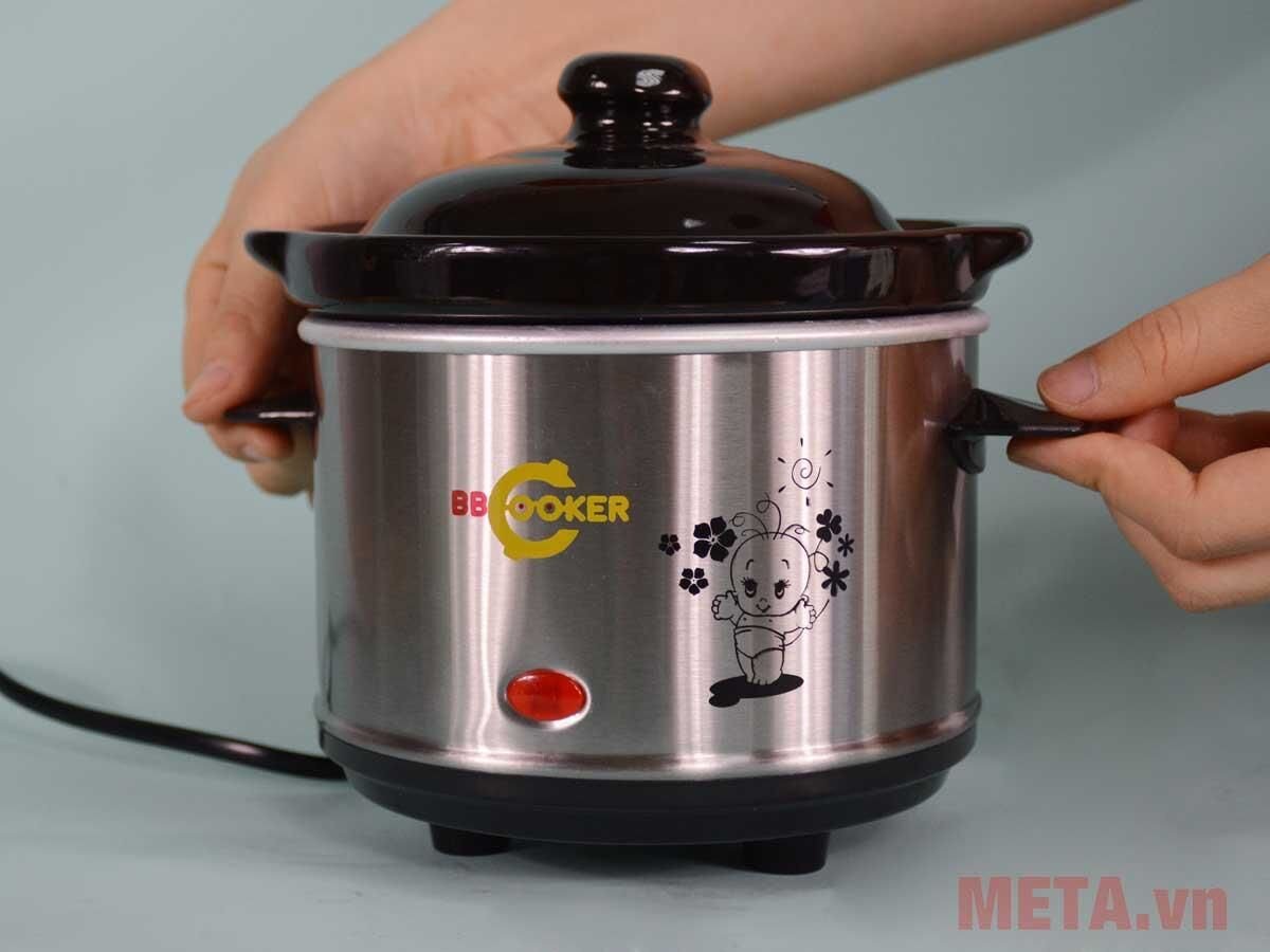 Nồi nấu cháo đa năng Hàn Quốc BBcooker BS07 (0,7 lít)