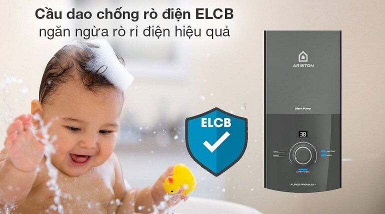 Giá bình nóng lạnh trực tiếp Aures Premium+ 4.5P có bơm