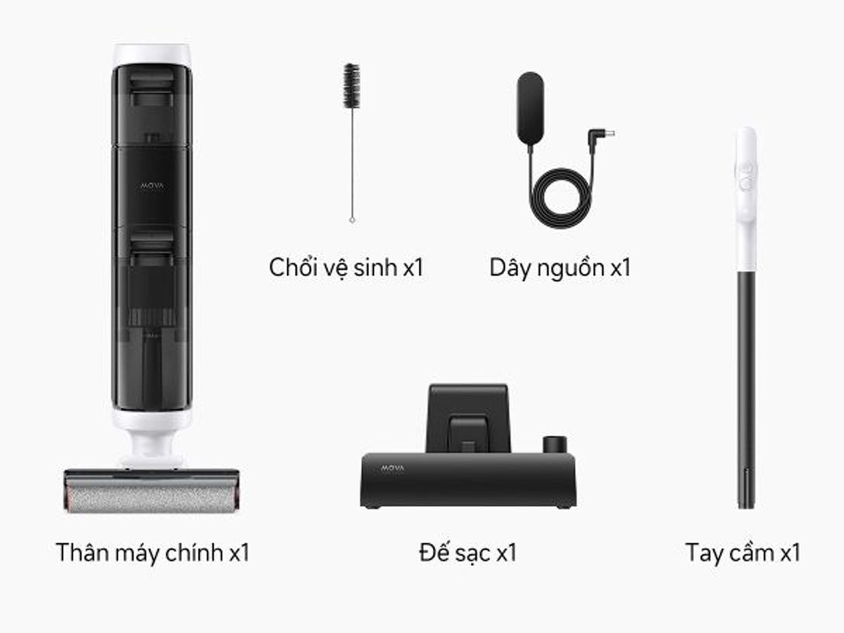 Máy hút bụi lau sàn khô và ướt đa năng Mova K20 Pro