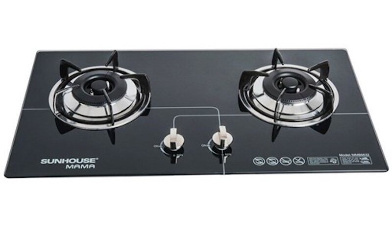 Kiềng bếp gas Sunhouse Mama MMB6632 được làm bằng gang bền chắc