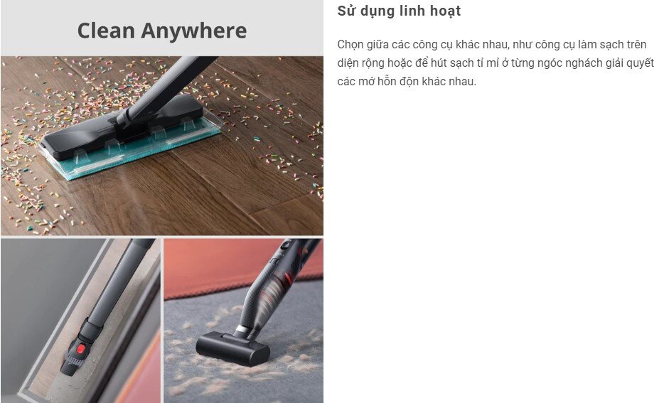 Máy hút bụi cầm tay Anker Eufy HomeVac H30 Infinity - T2522 - Màu đen