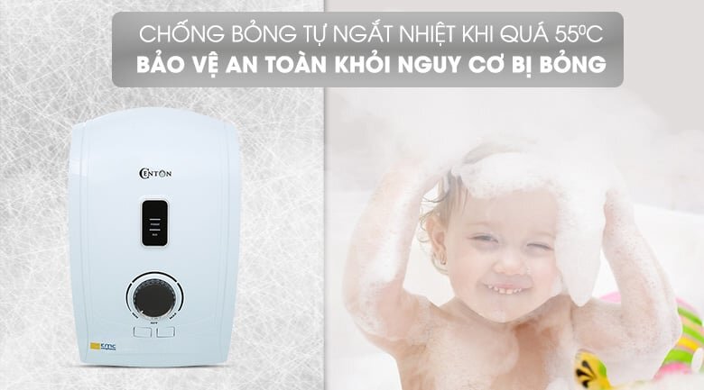 Bình nước nóng lạnh Centon GD600ESP RS-FL 5.500W