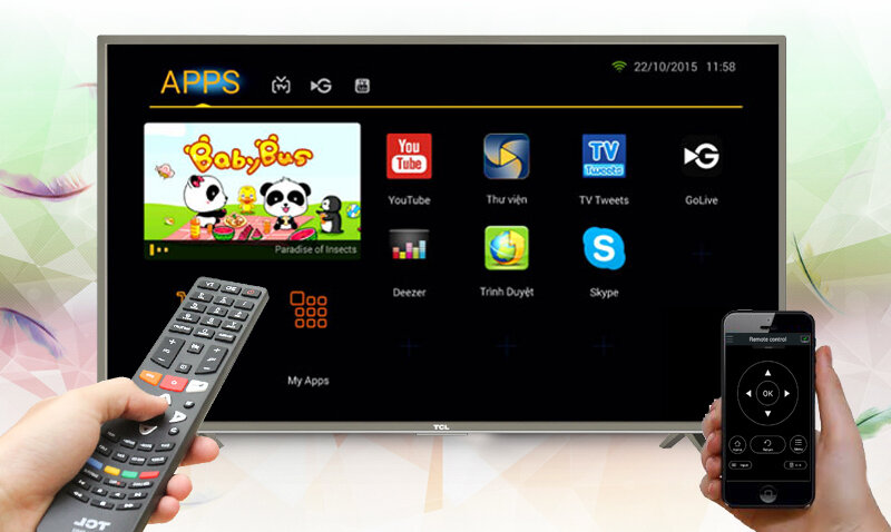 Smart Tivi 32 inch TCL L32S4700 Smart Tivi 32 inch TCL L32S4700
