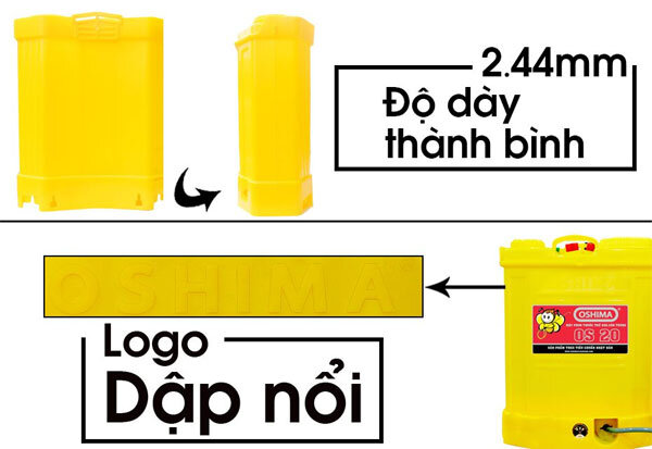 Bình xịt điện Oshima CG 20