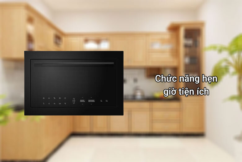 Lò nướng kết hợp vi sóng âm tủ Hafele 28 Lít HMO - 6T28A, Series 600 | Chức năng hẹn giờ tiện ích