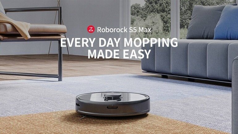 Robot hút bụi lau nhà Xiaomi Roborock S5 Max - Bản nội địa