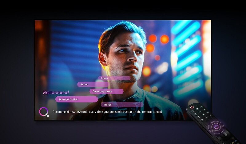 Smart tivi QNED LG 4K 55 inch 55QNED75SRA công nghệ điều khiển bằng giọng nói