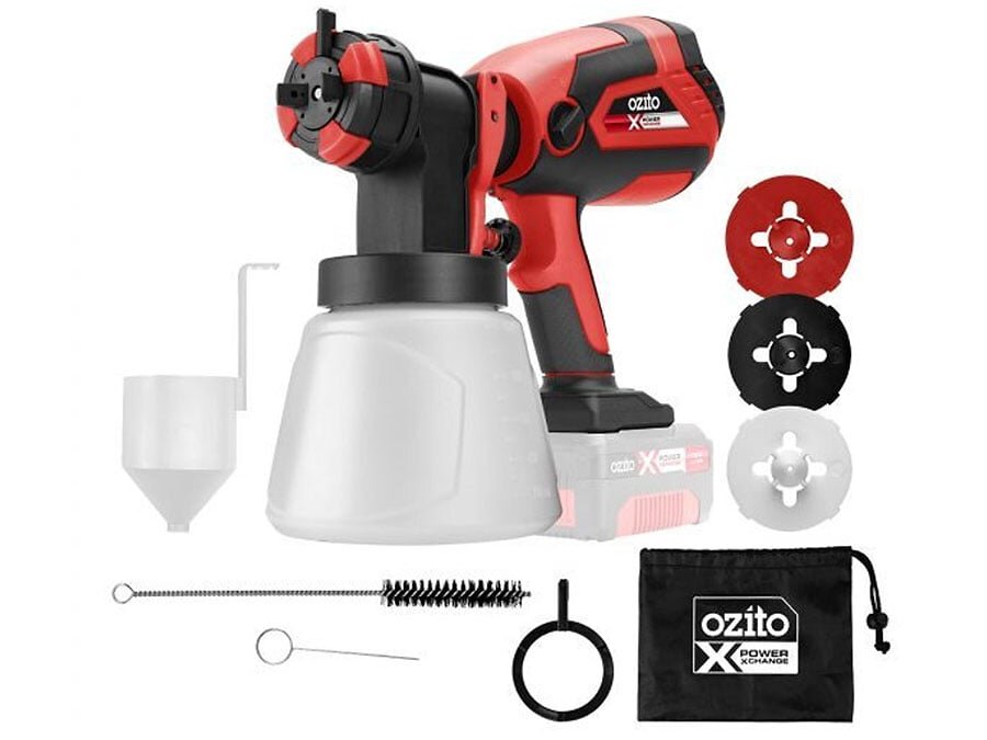 Trọn bộ máy phun sơn Ozito PXOSGS-018 Trọn bộ máy phun sơn Ozito PXOSGS-018
