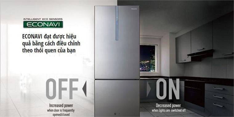 Tủ lạnh Panasonic NR-BX468GWVN - 450 Lít Cấp đông mềm