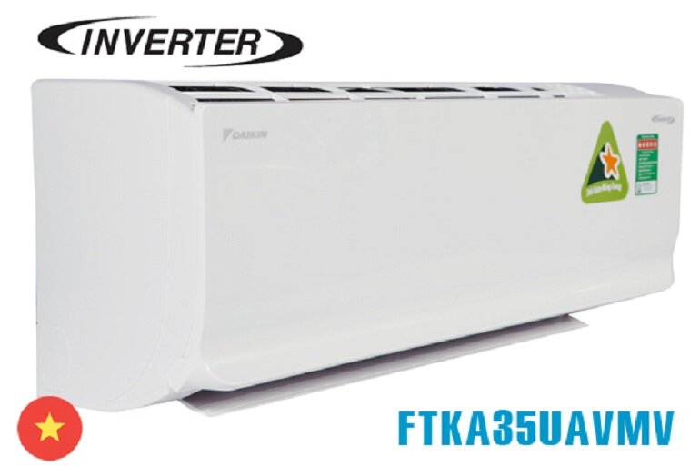 Điều hòa Daikin Inverter 12000 BTU 1 chiều FTKA35VAMV gas R-32