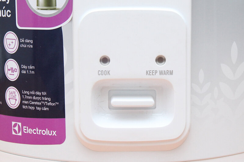 Nồi cơm điện Electrolux 1.8 lít ERC3305 Nồi cơm điện Electrolux 1.8 lít ERC3305