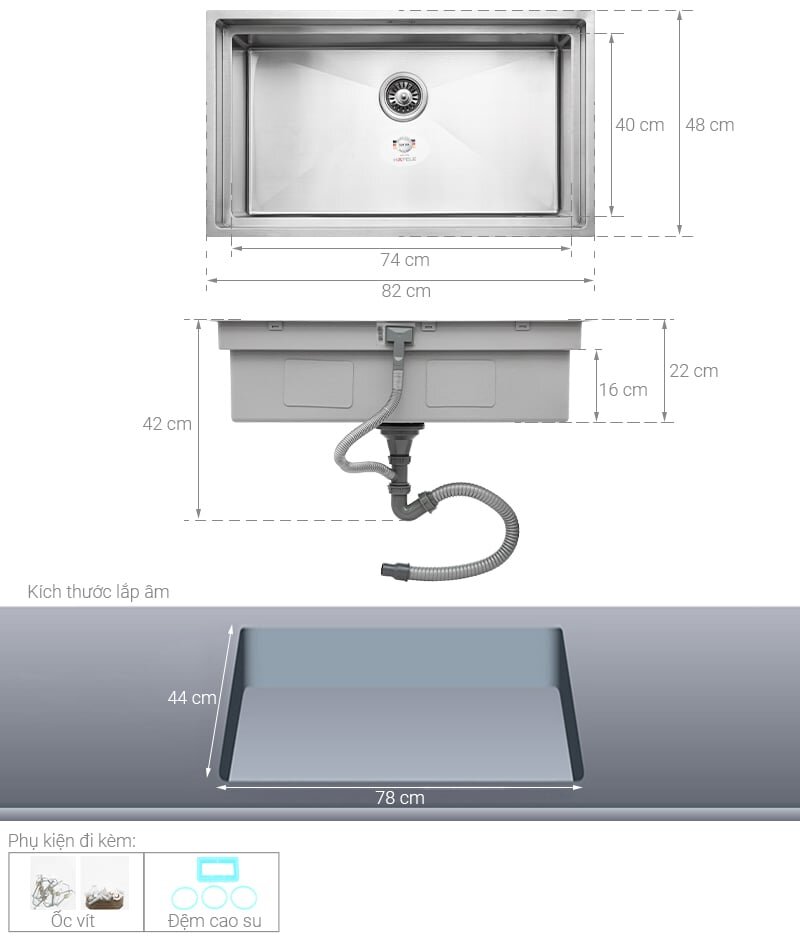 Kích thước của Hafele HS21-SSN1S90 (567.94.020)  Hafele HS21-SSN1S90 (567.94.020)