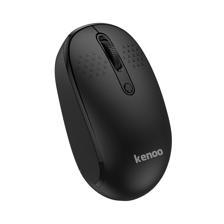 Chuột không dây Kenoo M108 Wireless + Bluetooth Màu Đen 2