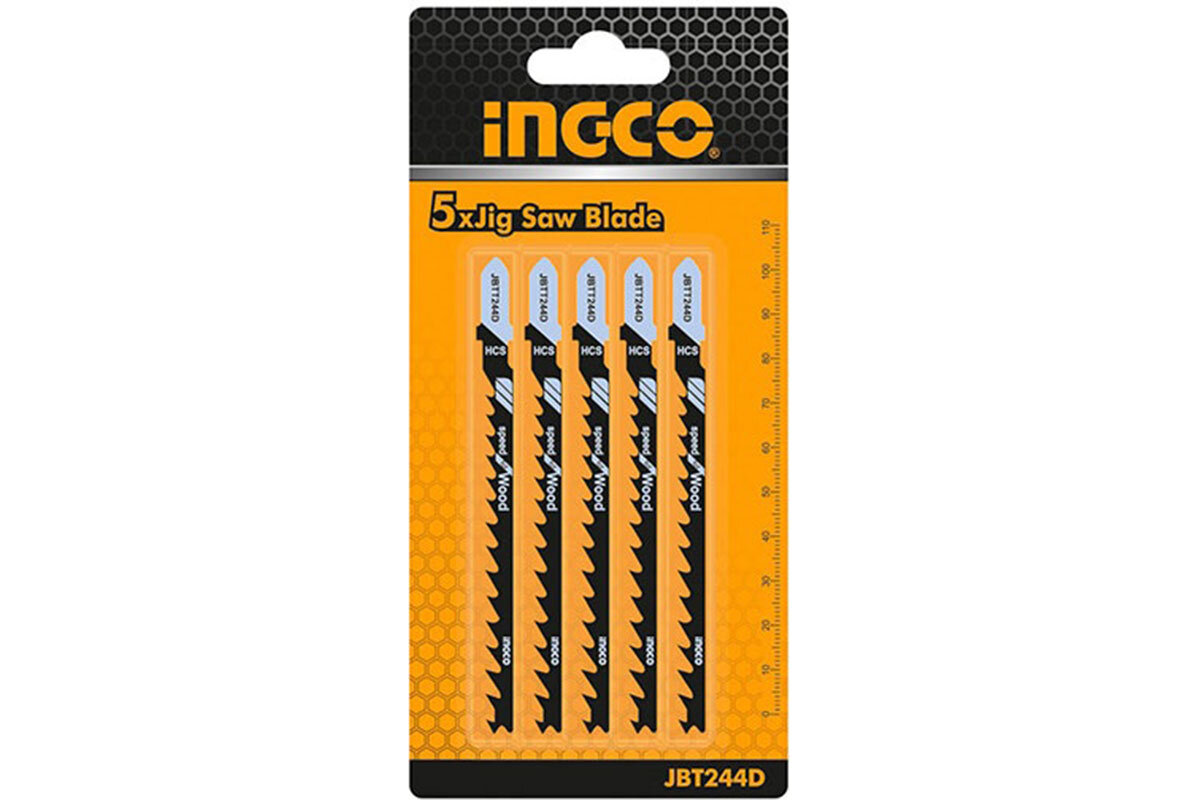 Bộ 5 lưỡi cưa lọng gỗ 74mm INGCO JBT244D