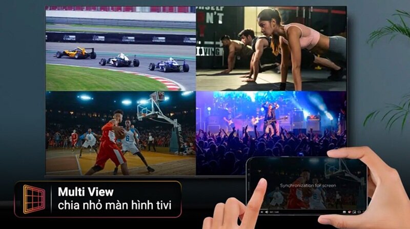 Google Tivi QLED TCL 4K 65 inch 65C845