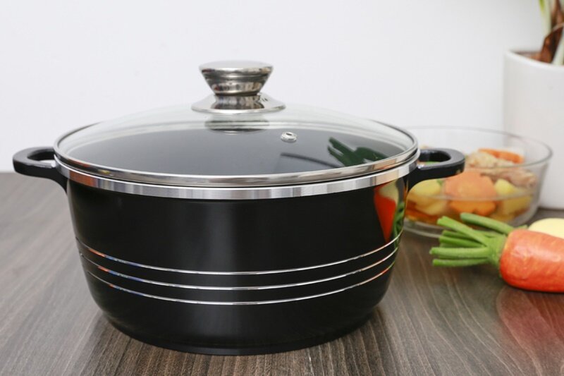 Nồi nhôm chống dính đáy từ 24 cm DMX NN001 Nồi nhôm chống dính đáy từ 24 cm DMX NN001