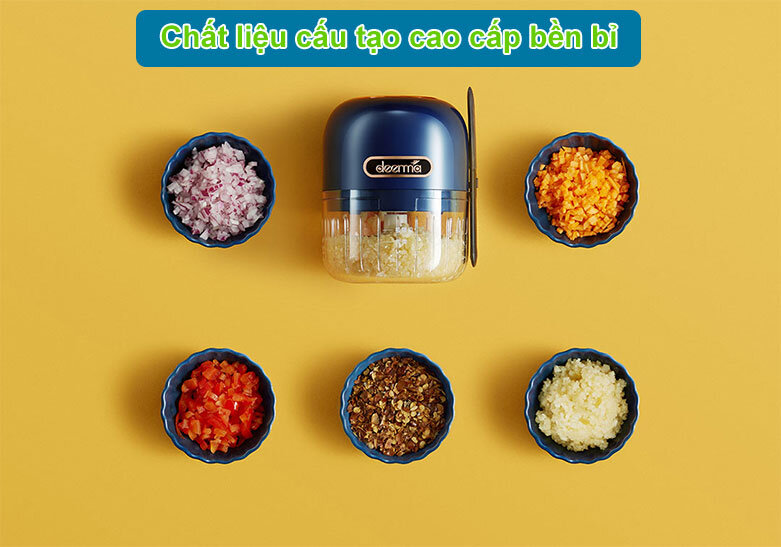 Máy xay gia vị mini Deerma JS100 | Chất liệu cấu tạo cao cấp bền bỉ