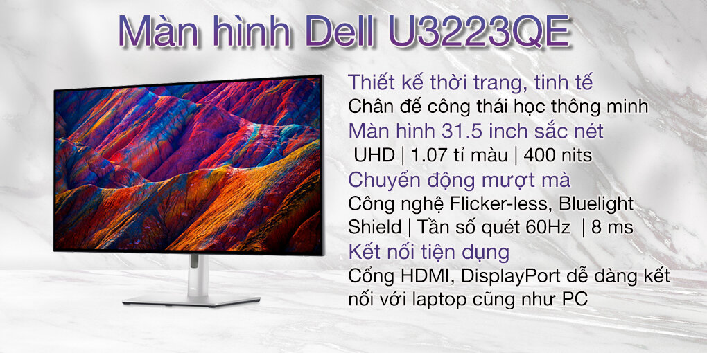 Màn hình Dell U3223QE 1