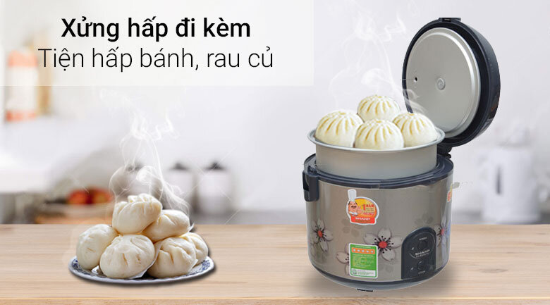 Nồi cơm điện Sharp 2.2 lít KS-R231STV Nồi cơm điện Sharp 2.2 lít KS-R231STV