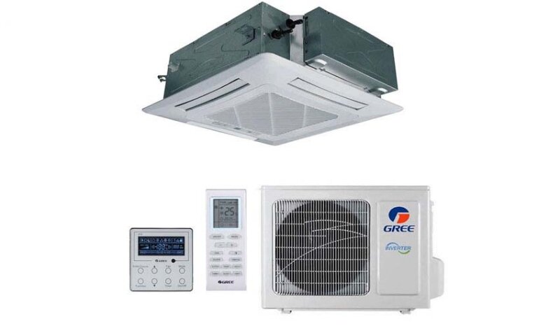 Điều hòa âm trần Gree 36000 BTU 2 chiều GU100T/A1-K/GU100W/A1-M