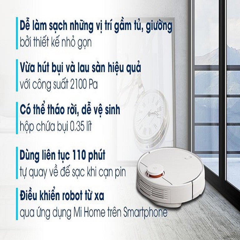 Robot hút bụi lau nhà Xiaomi Vacuum Mop P SKV4110GL
