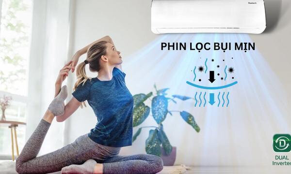 Máy lạnh Reetech 1 HP RT9/RC9-TA-BT Hoạt động êm ái