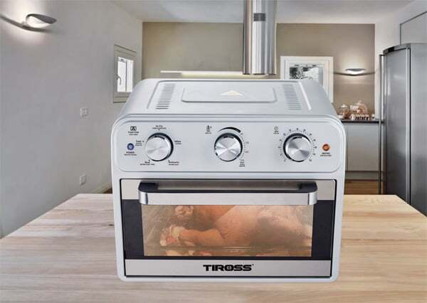 Hình ảnh lò chiên nướng Tiross sang trọng, hiện đại Lò chiên nướng không dầu Tiross TS9605