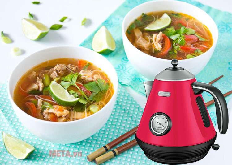 Ấm siêu tốc Kuchenzimmer 3000242 1.7 lít (Màu đỏ)