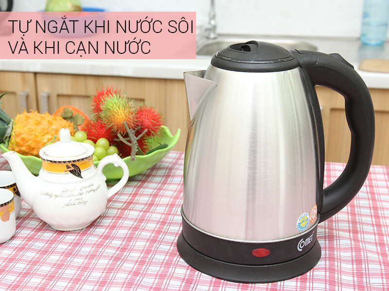 Bình siêu tốc Comet CM8219 1.8 lít Bình siêu tốc Comet CM8219 1.8 lít