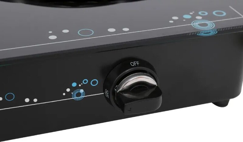 Điều khiển bếp gas bằng núm xoay cơ 