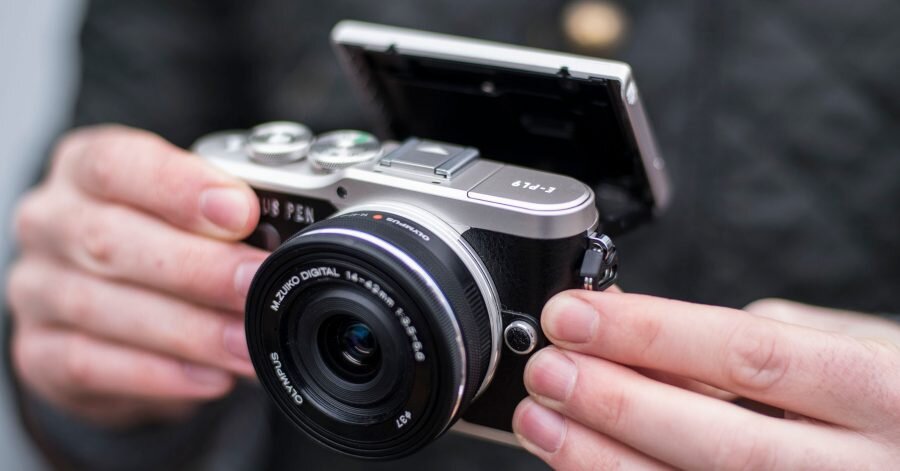 Máy Ảnh Olympus PEN E-PL9 KIT 14-42MM (Đen)