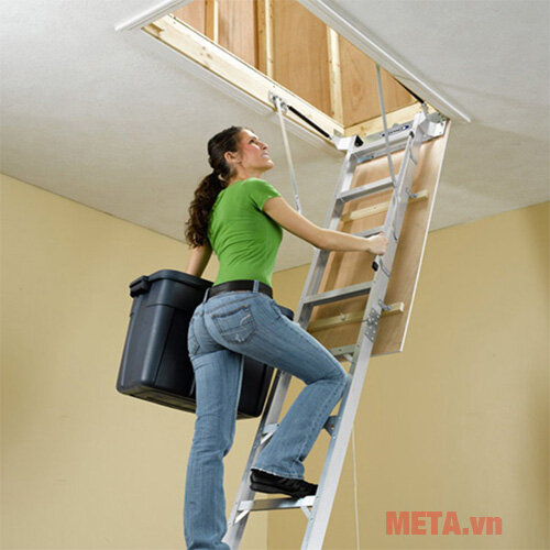 Thang nhôm gác xếp Nikawa LDA-2210