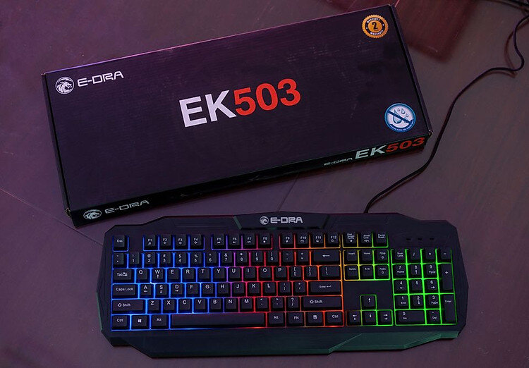Bàn phím Edra EK503 (USB/Đen) 1