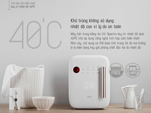 Duy trì nhiệt độ 40 độ C