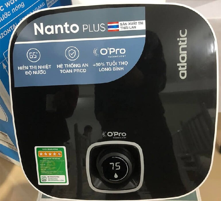 Bình nóng lạnh Atlantic Nanto Plus 30L