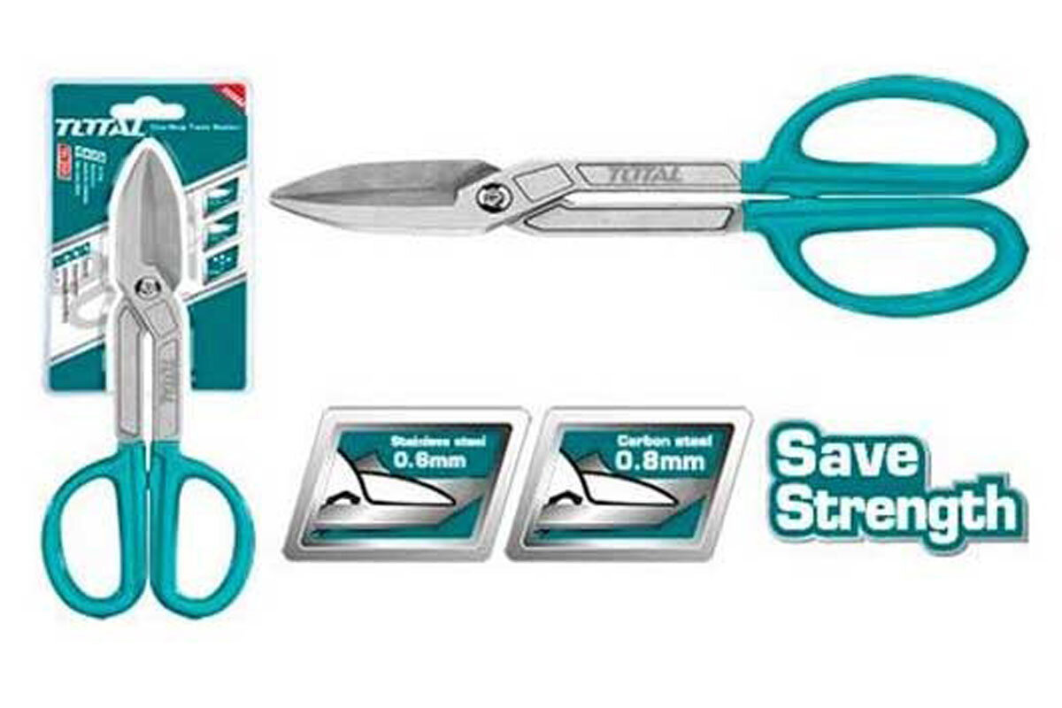 Kéo cắt tole nhỏ 12in Total THTJ534121