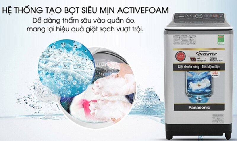 Máy giặt Panasonic Inverter 13,5 kg NA-FS13V7SRV