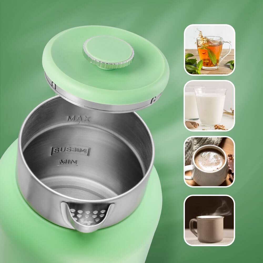 Ruột ấm làm từ inox 304 Ấm siêu tốc 2 lớp