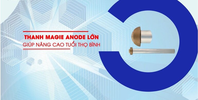 Bình nóng lạnh gián tiếp 20L Rapido Obel RON-D