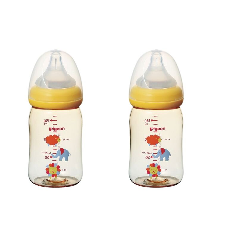 Bình sữa PPSU Plus Pigeon thú cưng 160ml