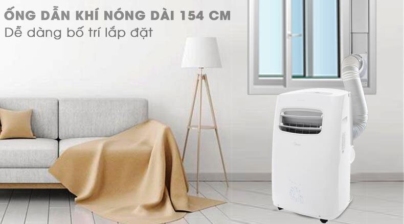 Điều hòa di động 1 chiều Midea MPPF-13CRN1 - 13.000 BTU